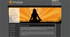 Desktop Screenshot of incredibleindiatourism.net.in